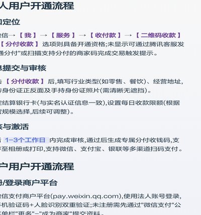 微信分付提现5个方法